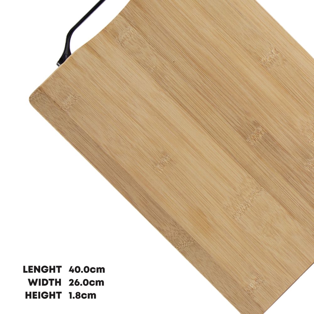 Custom New Design Unique Cheese And Pizza Large With Handle Bamboo Chopping Board