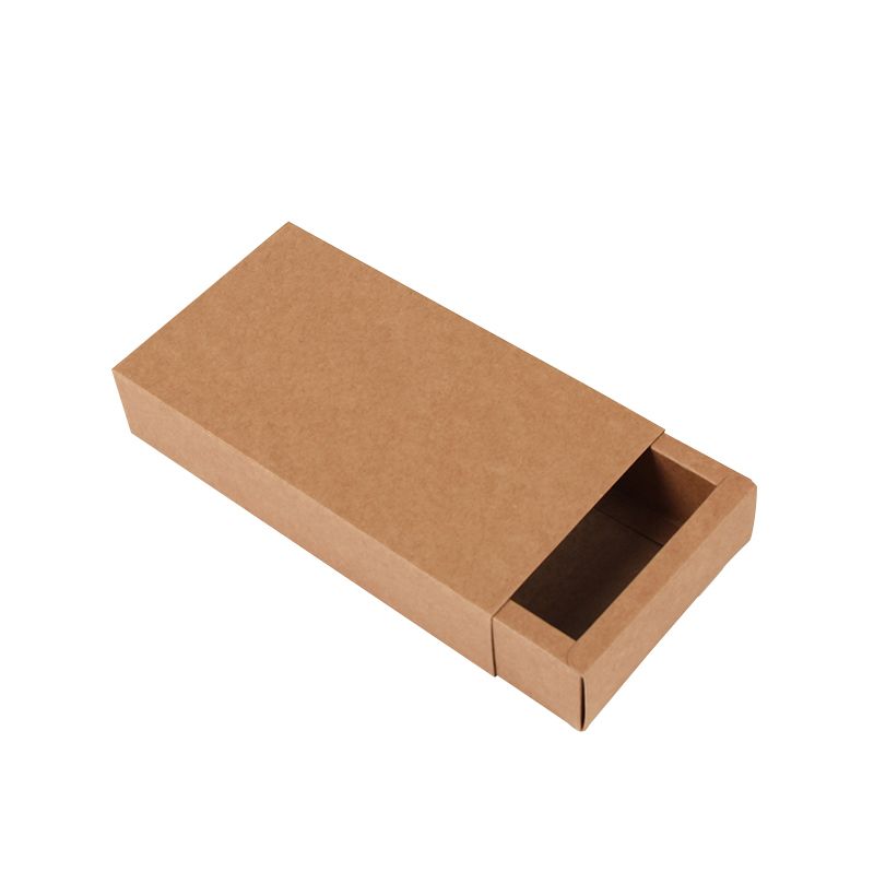 Low Price Small Foldable Brown Kraft Soap Boxes For Packaging