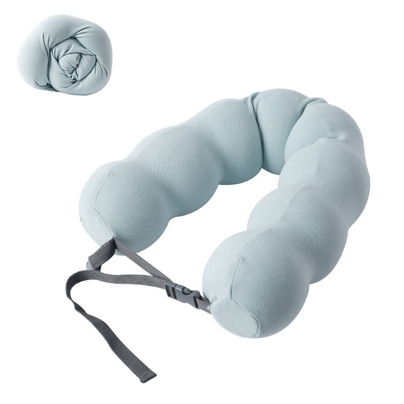 Personalized Adjustable Long Gourd Travel Neck and Lumbar Support Pillow