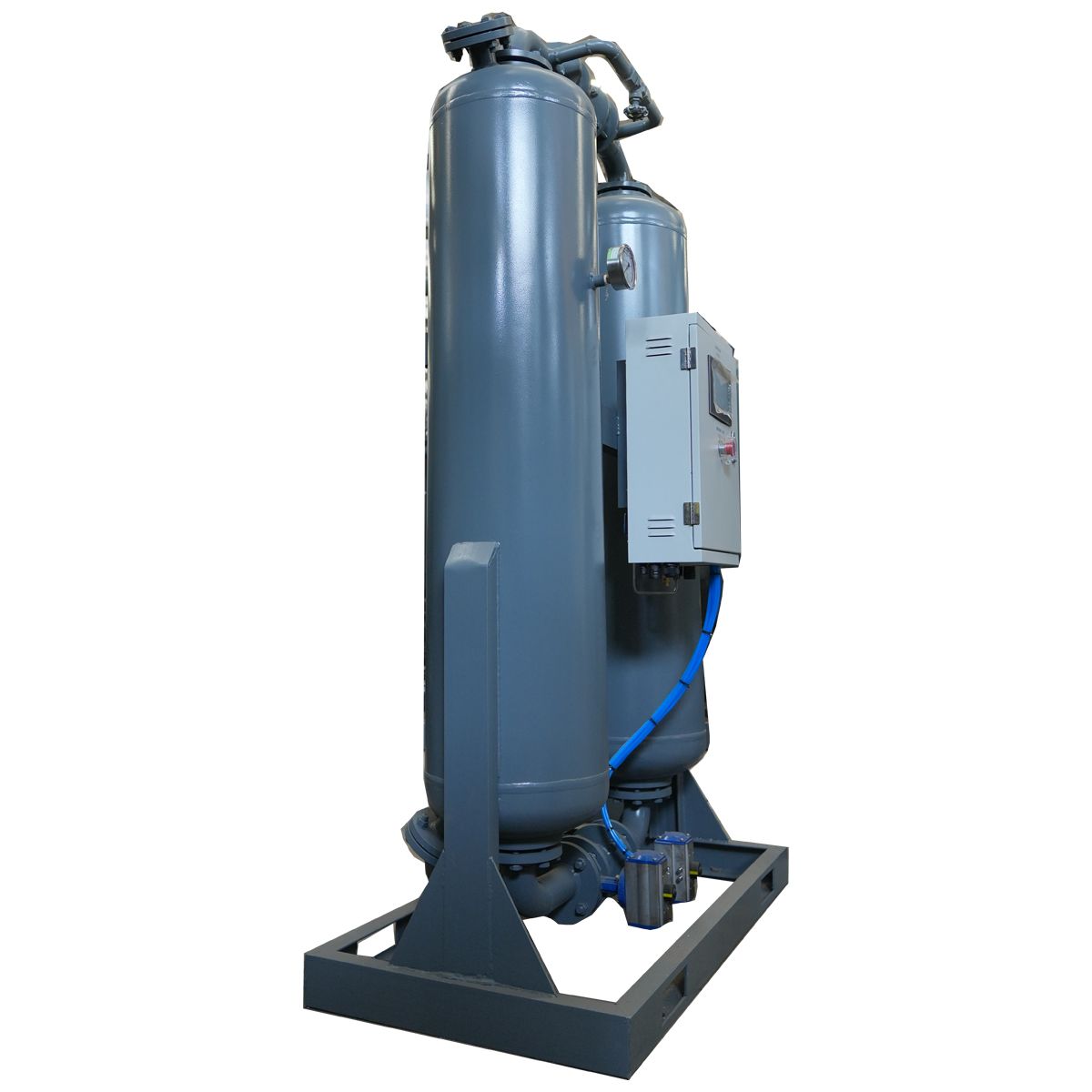 Heatless regeneration desiccant air dryer for air compressor