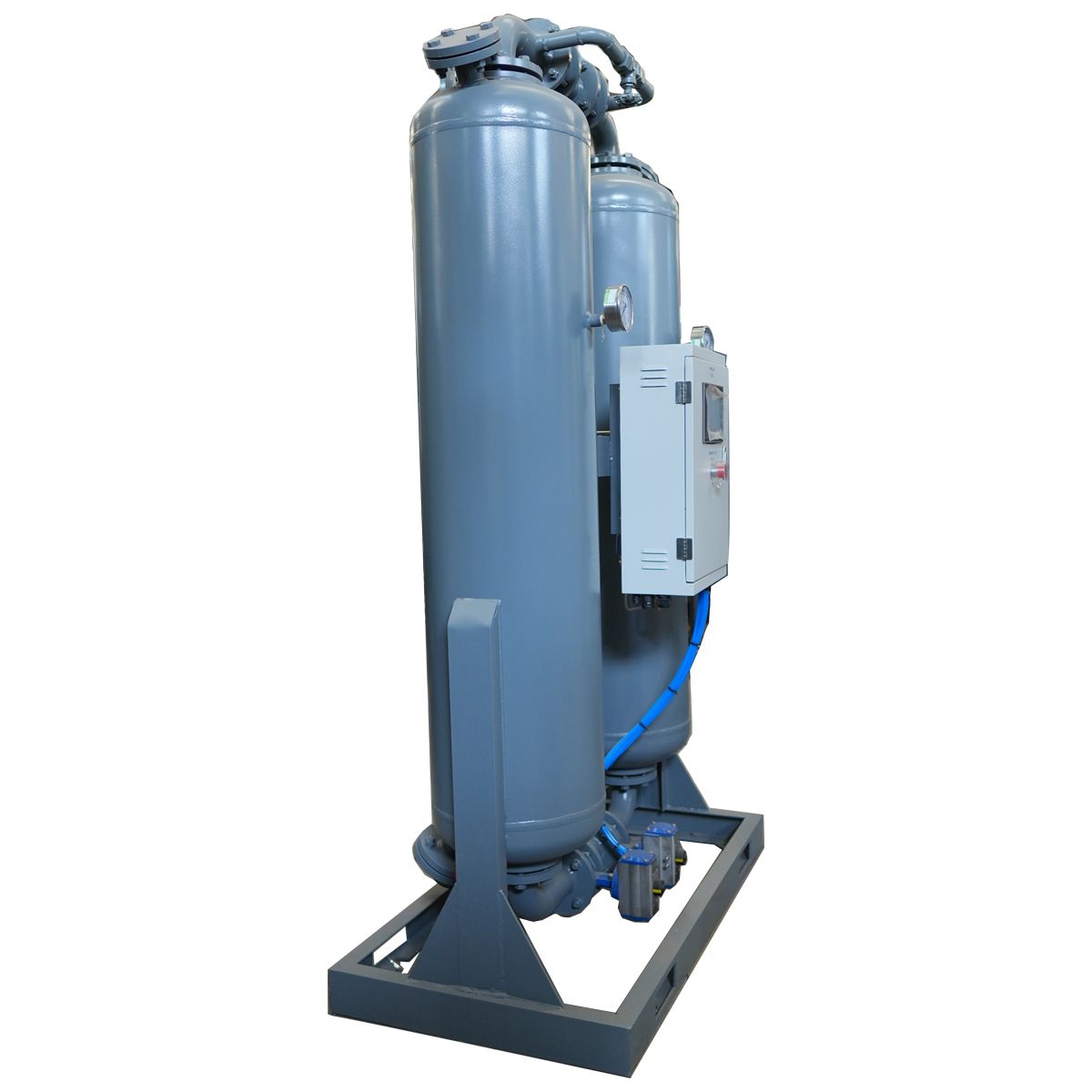 Heatless regeneration desiccant air dryer for air compressor