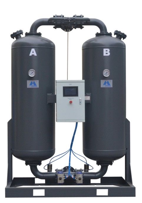 Heatless regeneration desiccant air dryer for air compressor