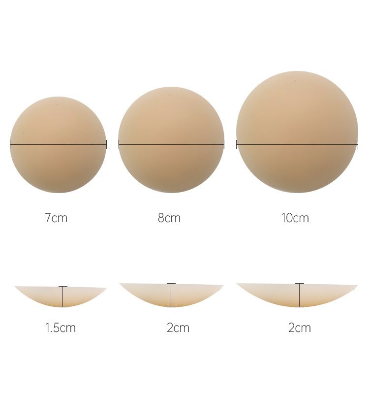 Ultra Thin Matte Medical Grade Glue Adhesive Silicone Seamless Nipple Cover