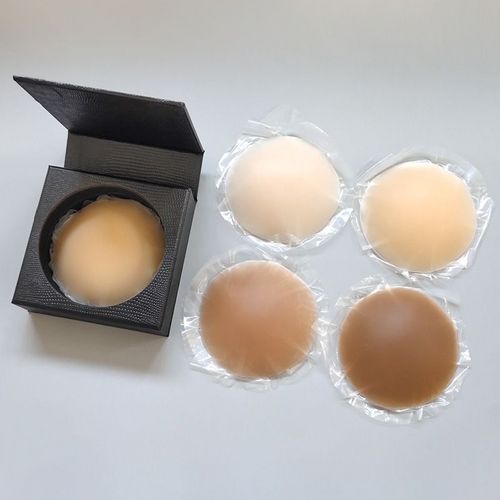 Ultra Thin Matte Medical Grade Glue Adhesive Silicone Seamless Nipple Cover