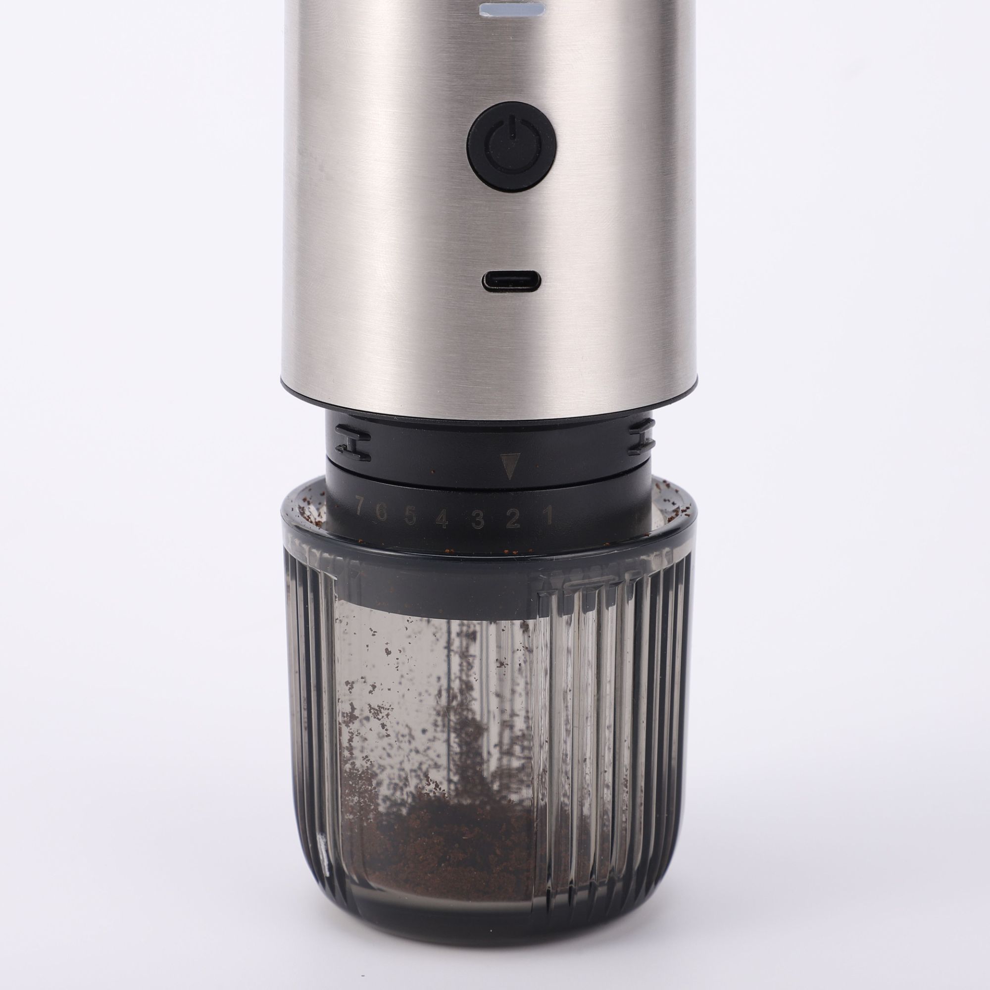 Portable Stainless Steel Electric Coffee Bean Grinder Machine