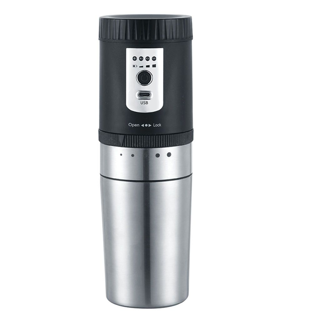 Portable Electric Spice Machine Stainless Steel Burr Coffee Bean Grinder