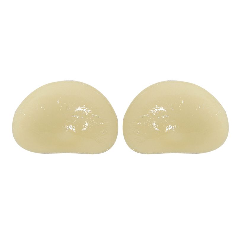 Double Sides Glued Silicone Adhesive Push Up Bra Pads