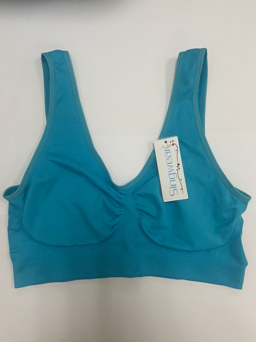 Singwear 13048 Women Nylon Spandex Seamless Sports Bra Without Pads