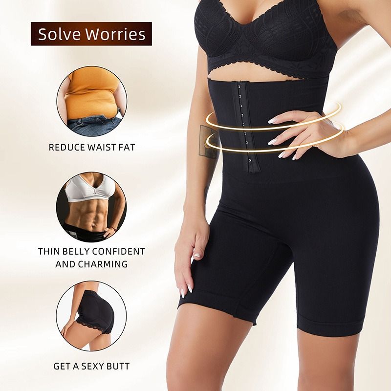 Women Seamless Shapers Abdominal Tummy Control Shapewear Shorts