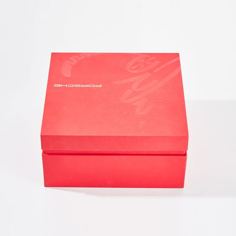 Custom Logo Personalised Paper Gift Shipping Gift Boxes Paper Packing Red Magnetic Box