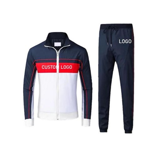 High quality polyester tracksuits breathable custom sports tracksuits for men