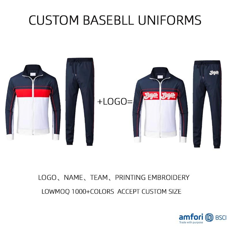 High quality polyester tracksuits breathable custom sports tracksuits for men