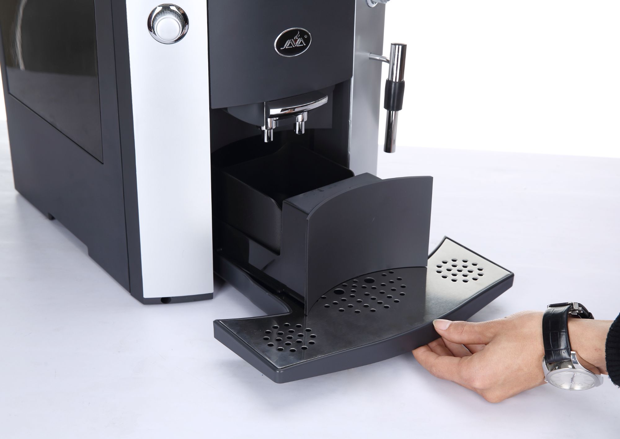 Desktop fully automatic coffee machine