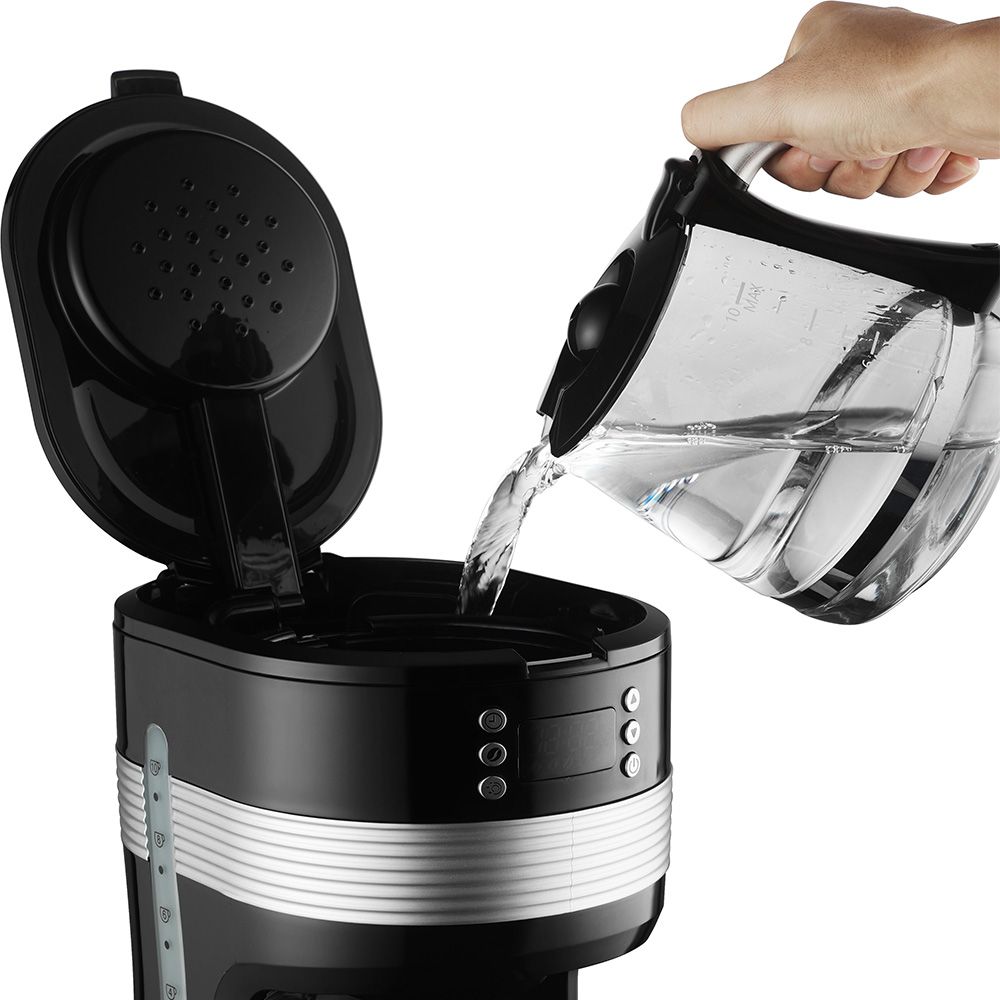 Electric Automatic Led Display Drip Coffee Maker Machine