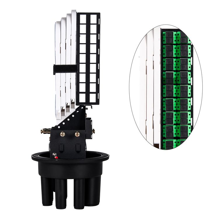 Fiber Optic Splice Closure Pole Mounting Fiber Optic Enclosure