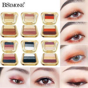 BSIMONE colorful eyeshadow No smudging One plate for multiple uses