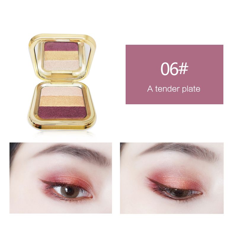 BSIMONE colorful eyeshadow No smudging One plate for multiple uses