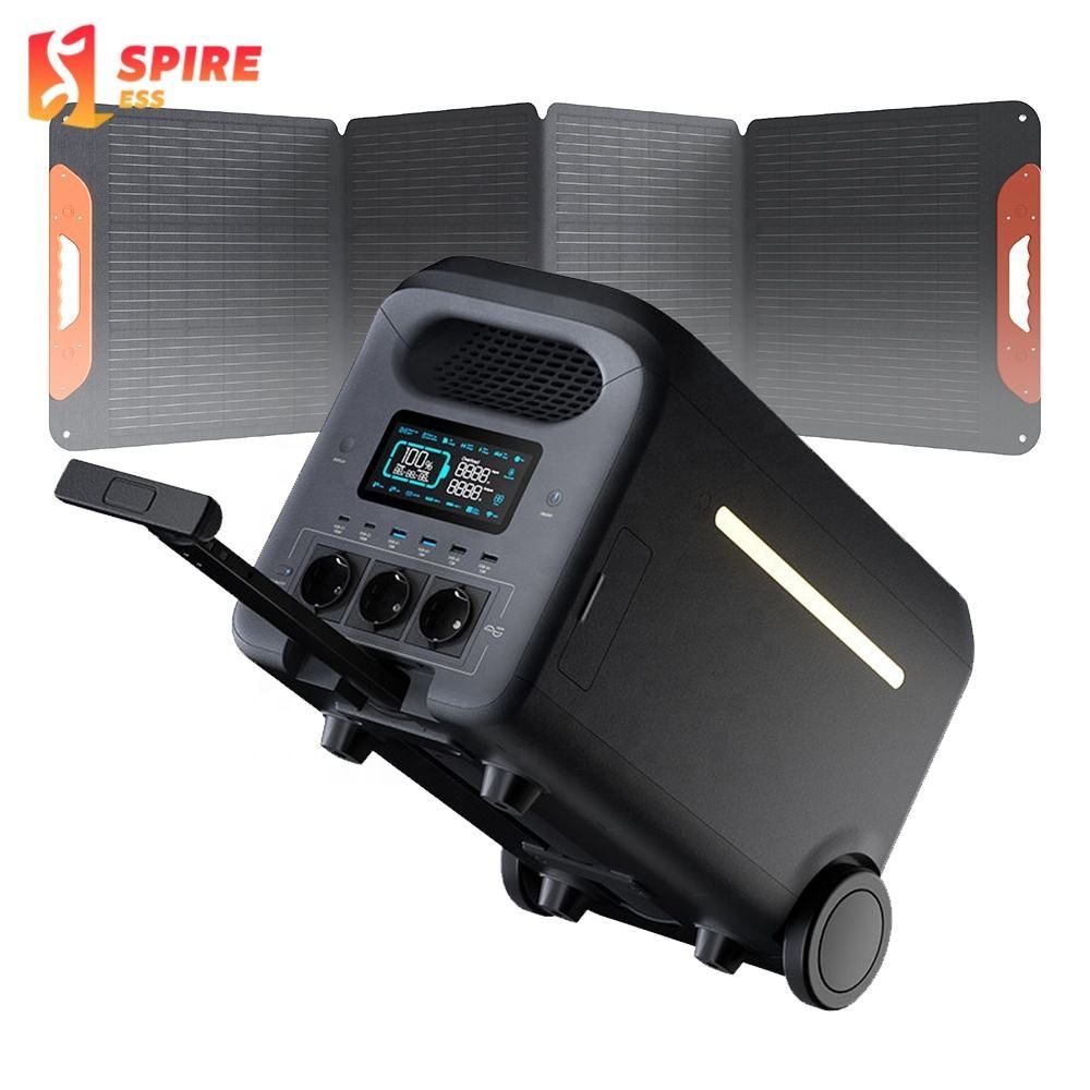 3000w Home Use Solar Generators Portable Power Station