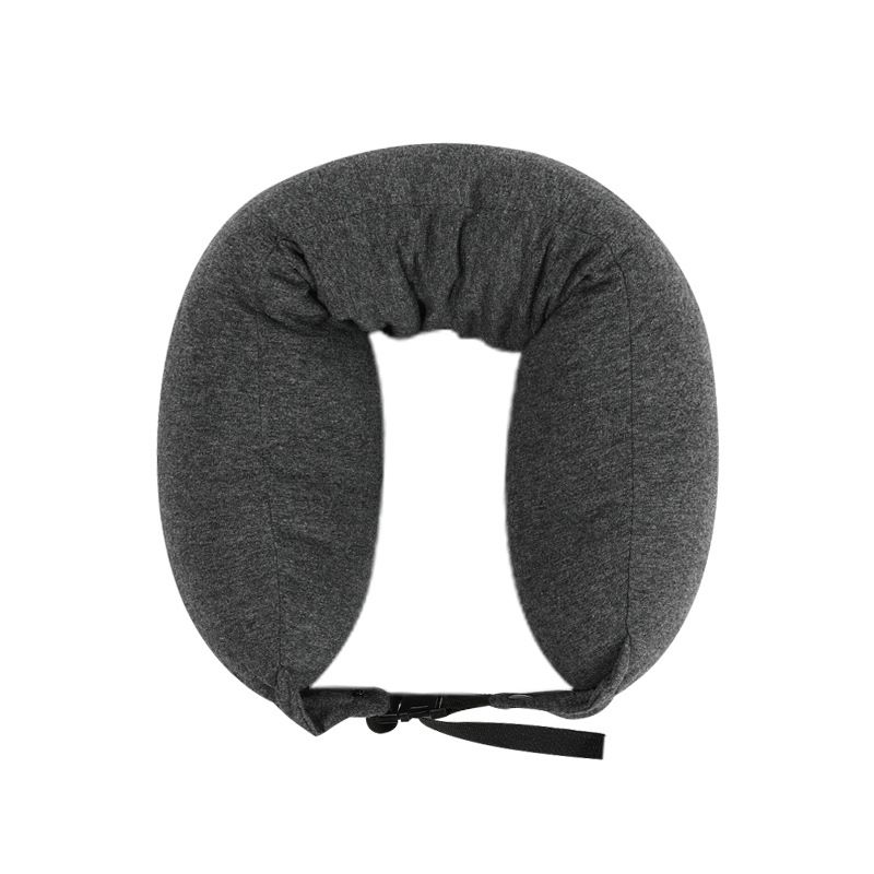 High-Rebound Latex Foam Scraps And Cotton Jersey Fabric Neck Pillow For Travel