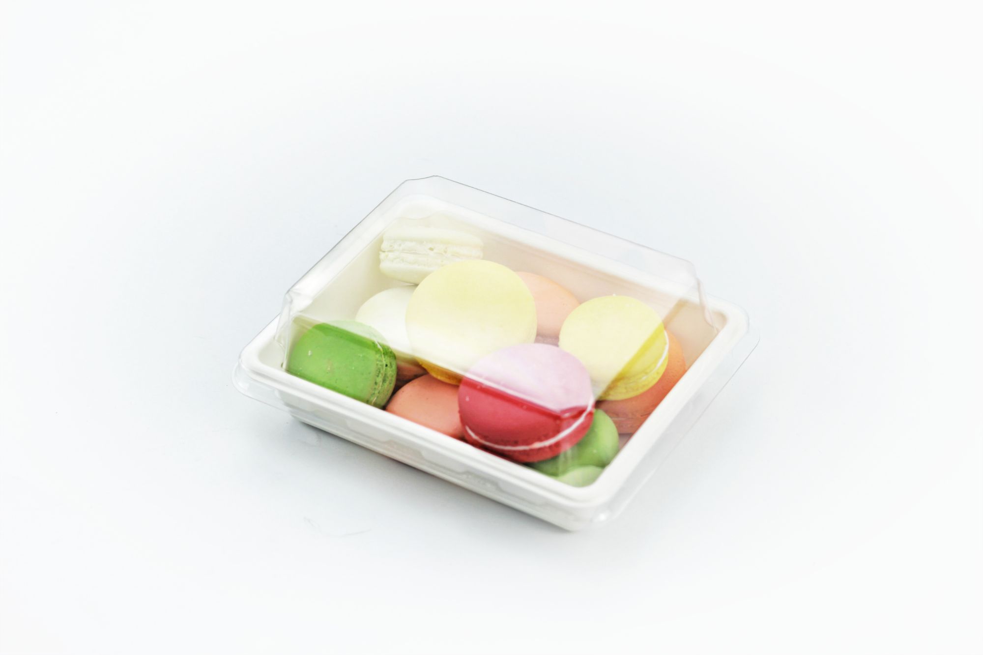 Clear Plastic Cake Box Sandwich box muffins box cookies box Bakery Food Container