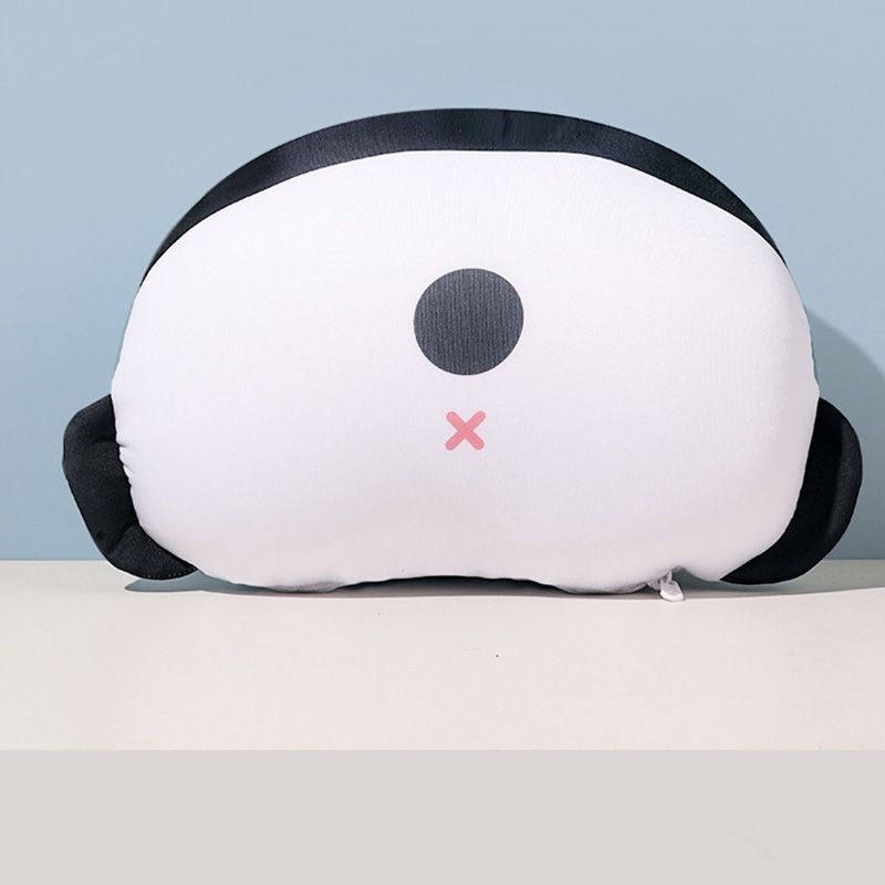 Custom Panda Dargon Dog 3 In 1 Neck Pillow For Decoration Or Office