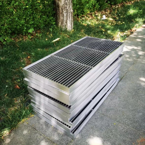 Hot-dip galvanized steel grille Trench grid plate cover plate