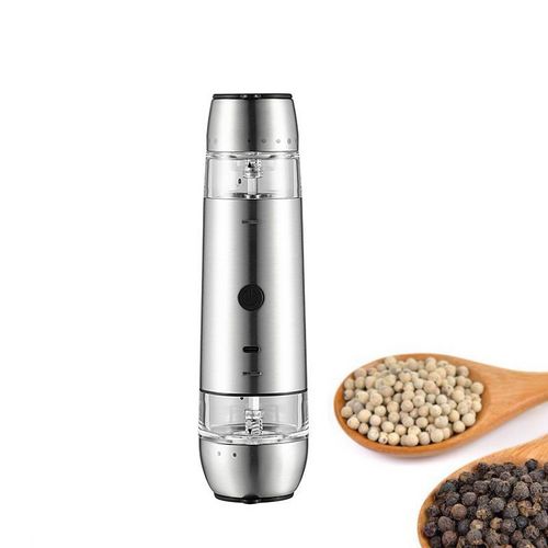 Gravity Electric Grinder 2 In 1 Usb Change Salt And Pepper Mill