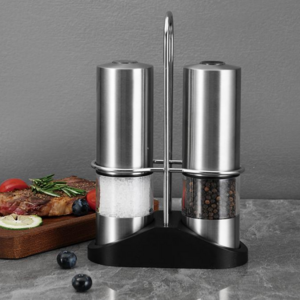 Electric Salt And Pepper Grinder Set Rechargeable