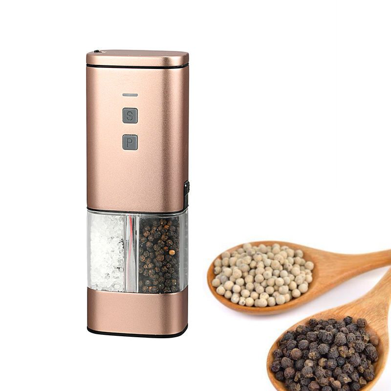 New Design Electric Salt And Pepper Grinder Set Rechargeable