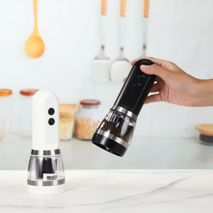 2 In 1 Usb Rechargeable Salt And Pepper Grinder Mills