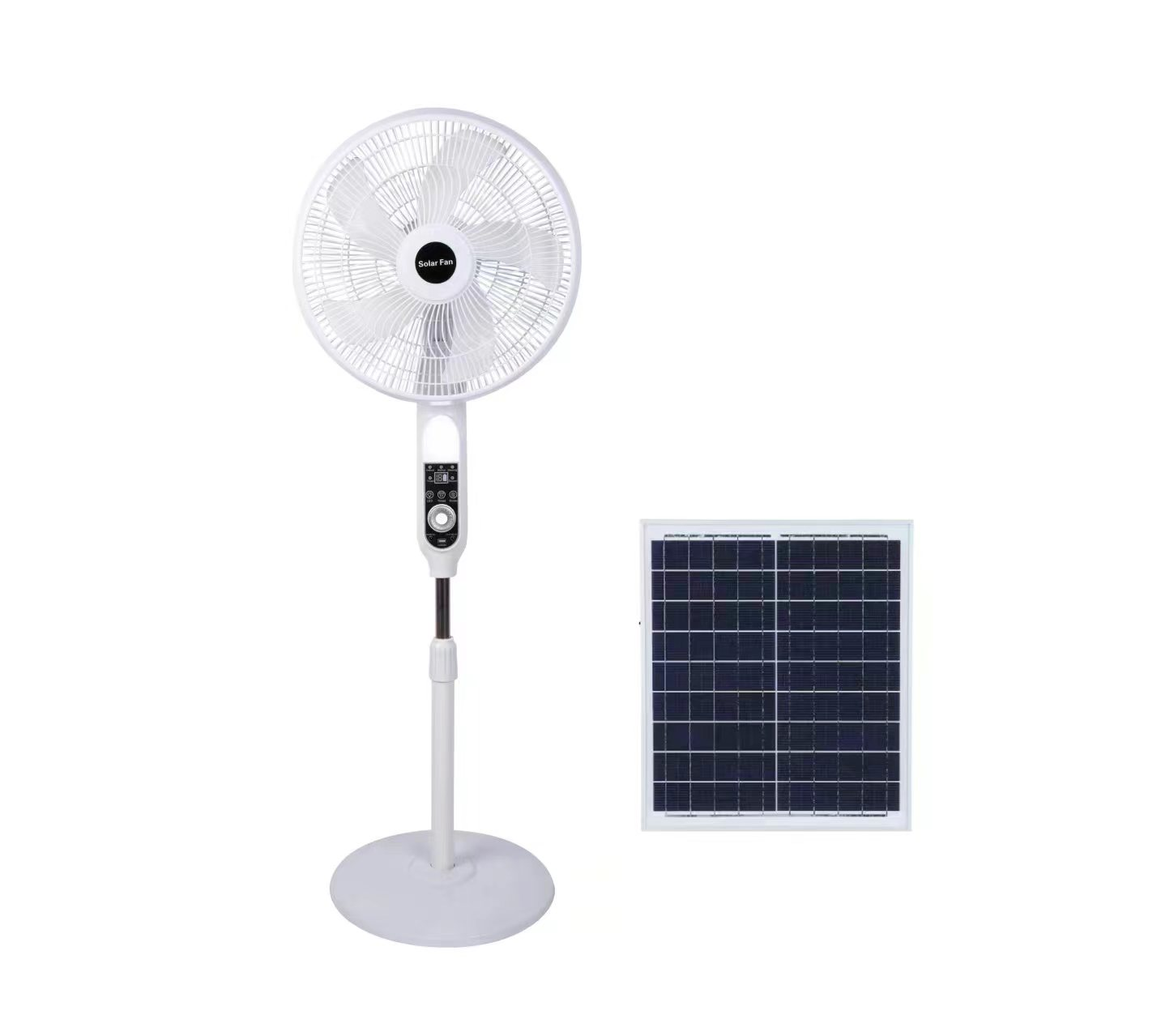 High Quality Outdoor Rechargeable Stand Solar Fan