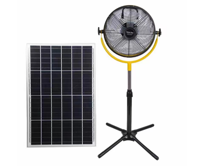 Hot Selling Foldable Rechargeable Industrial Solar Electric 12 Inch And Foldable Fan