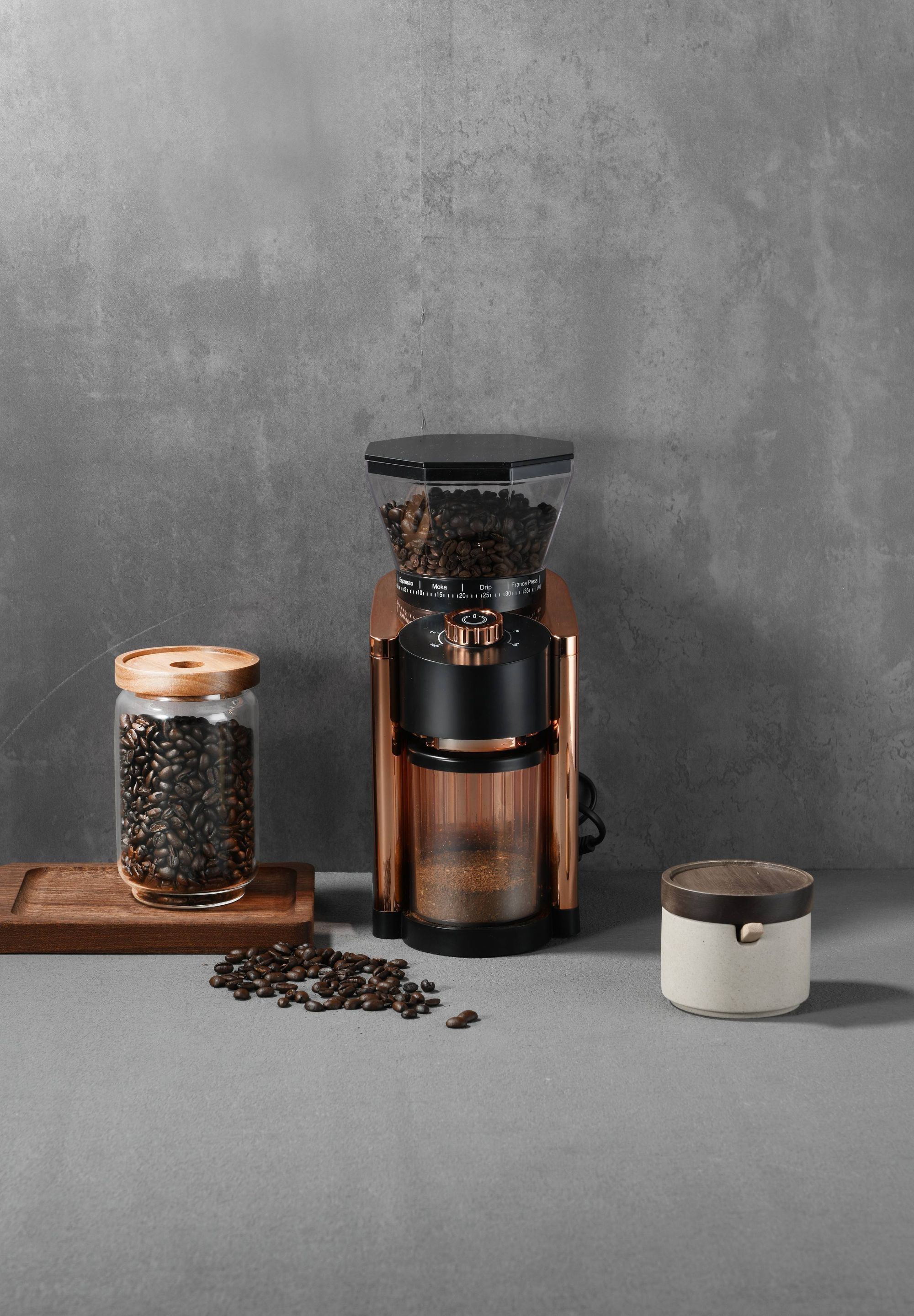 Factory New Design Black Electric Coffee Grinder