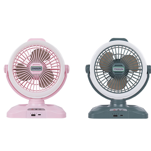 Outdoor Rechargeable Usb 6 Inch Solar Powered Fans For Home