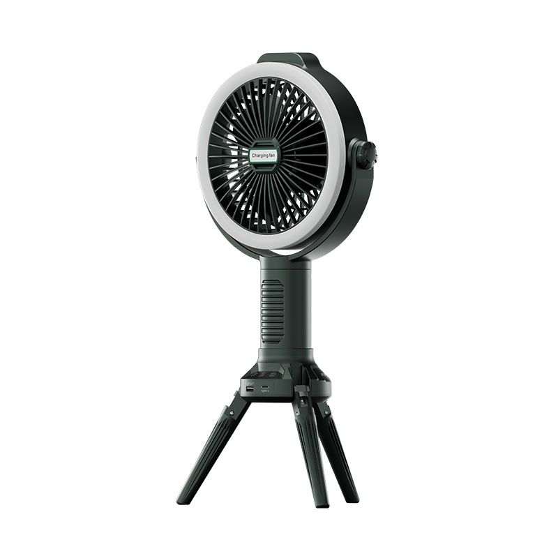 Outdoor Solar Operated 6 Inch Rechargeable Camping Electric Fan