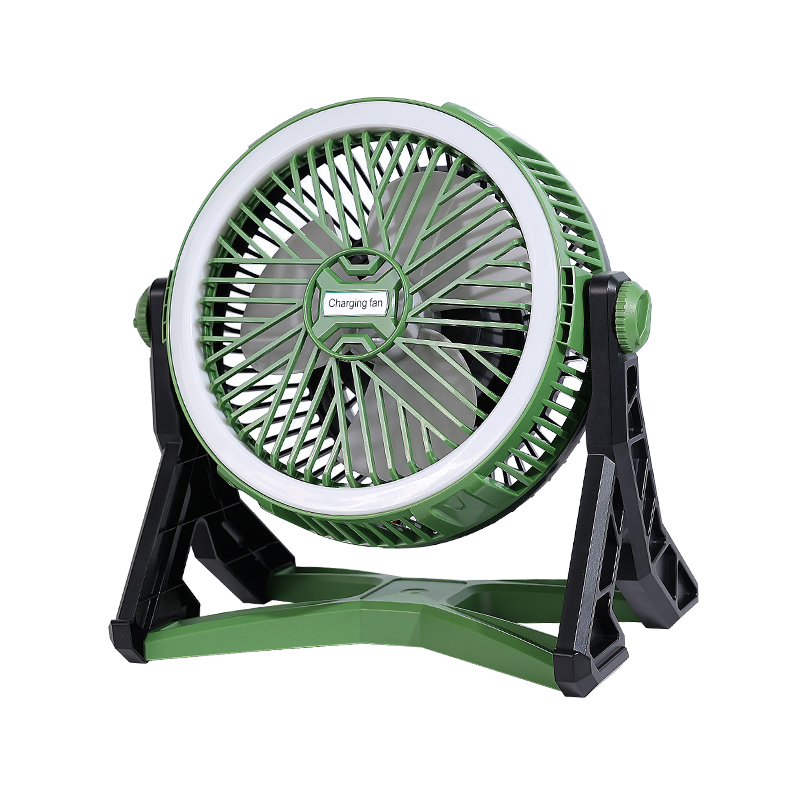 Rechargeable Outdoor Portable Camping Fan with Three Gear Adjustment USB Charging Solar Fan