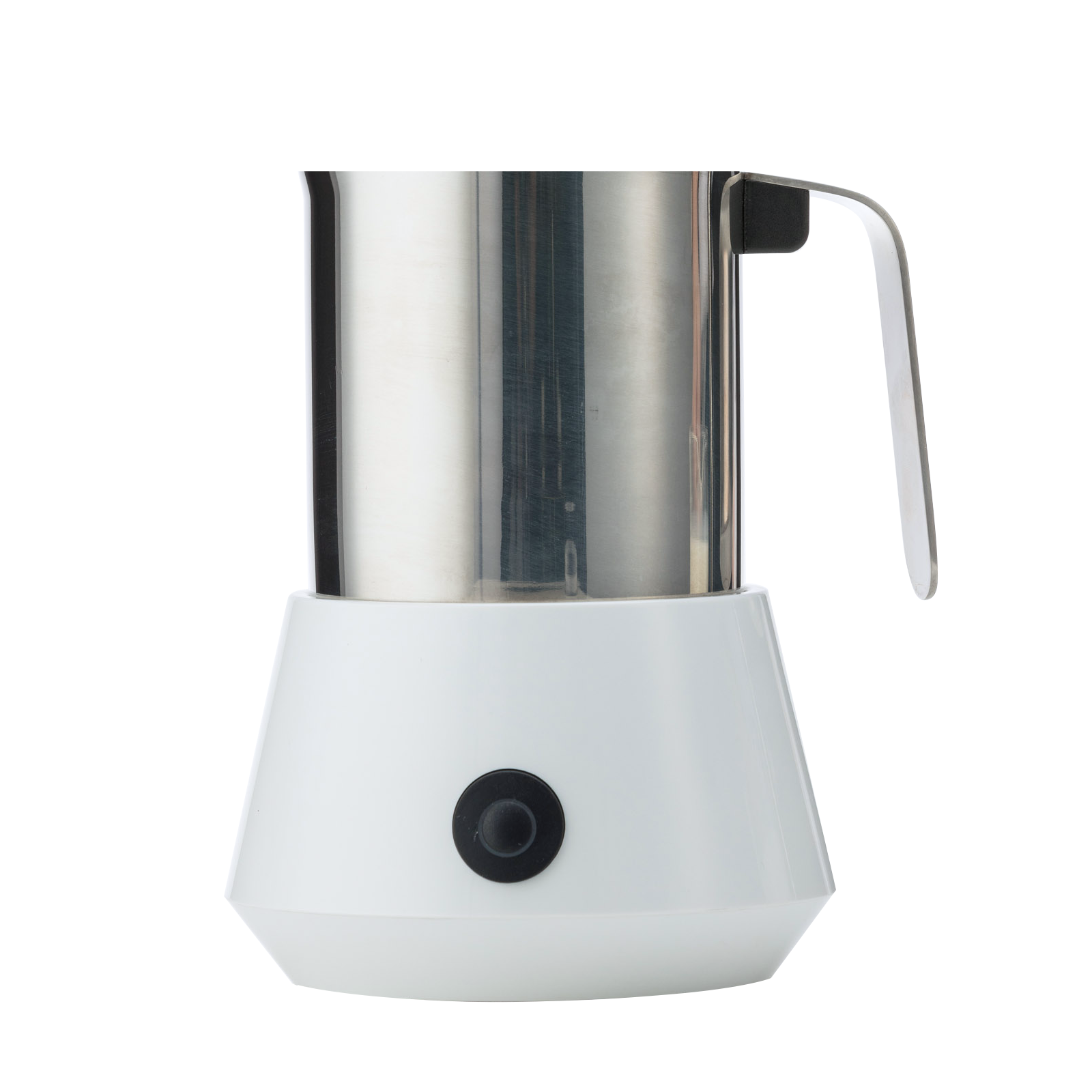 Milk frother cup with electric