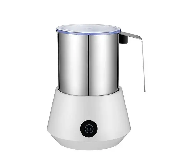 Milk frother cup with electric