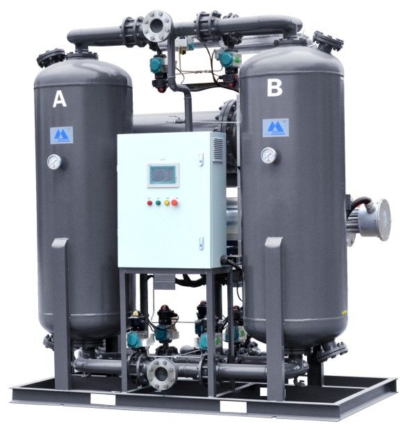 Blower purge desiccant air dryer