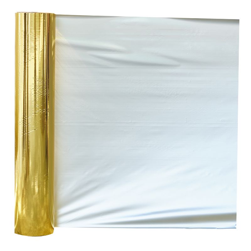 Thermal Laminating Gold Metalzied PET vacuum Metallized Polyester Film