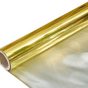 Thermal Laminating Gold Metalzied PET vacuum Metallized Polyester Film