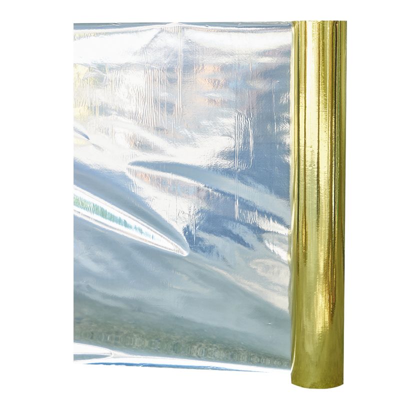 Gold Aluminum Foil Adhesive Laminate PET Film