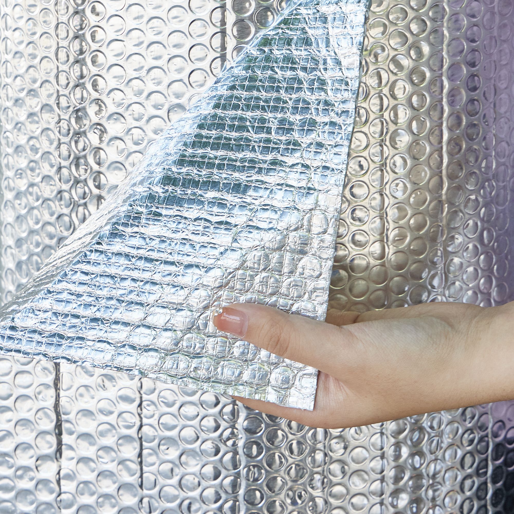 Double side Aluminum foil Bubble wrap for insulation