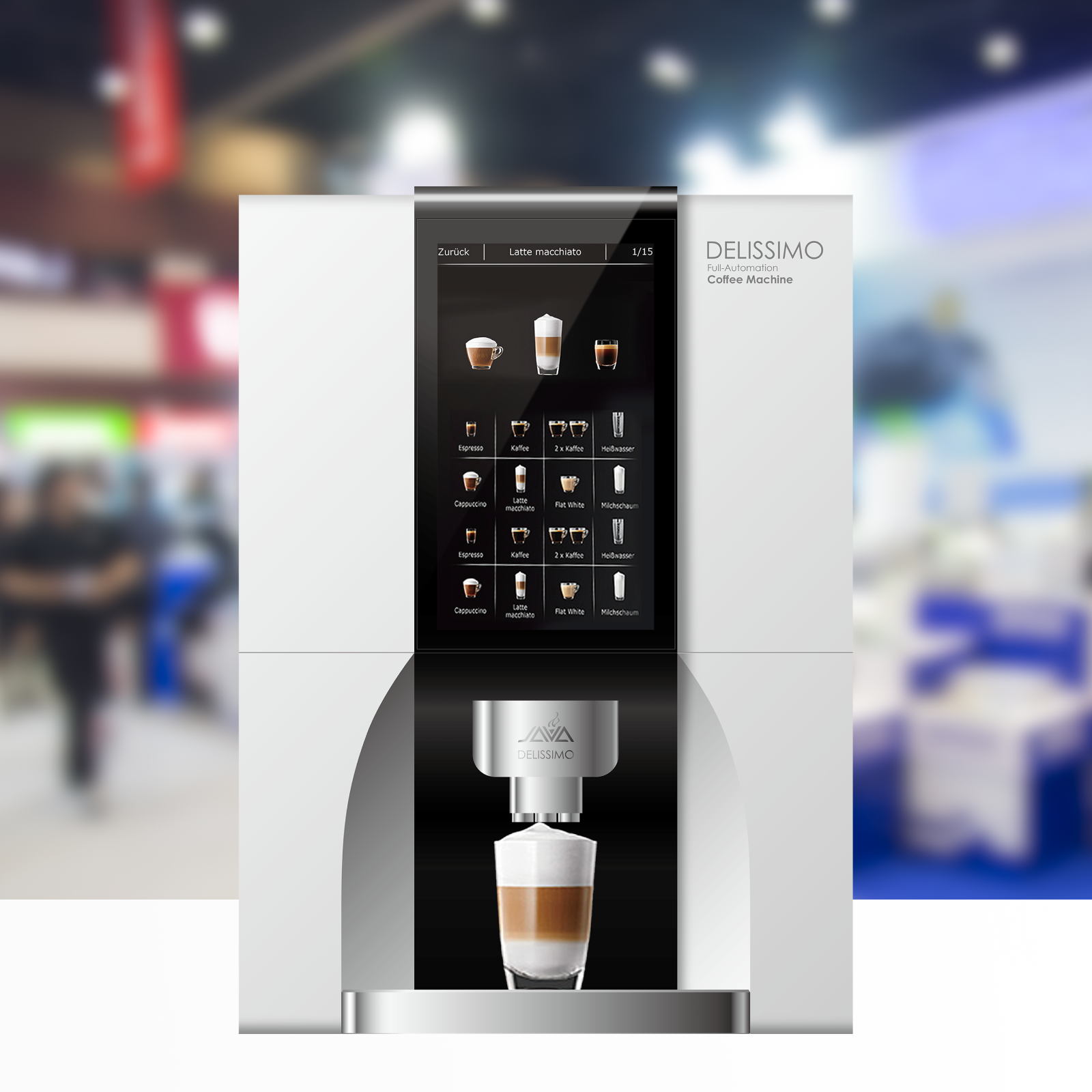 automatic commercial coffee vending machine