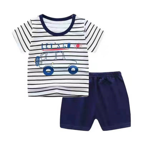 Wholesale New Fashion Summer Girl Kids Clothing Set For Boy