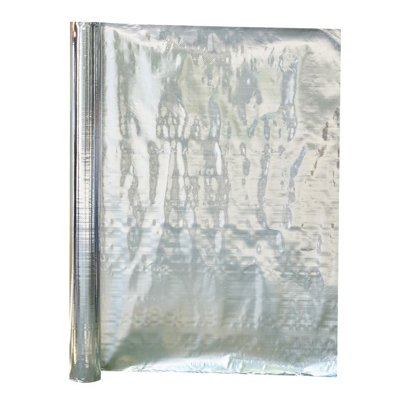 Double side Aluminum foil woven fabric