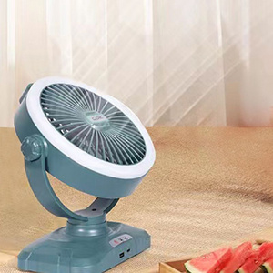 Custom 6 Inch 6w Rechargeable Mini Fan With Usb Interface And Charging Indication