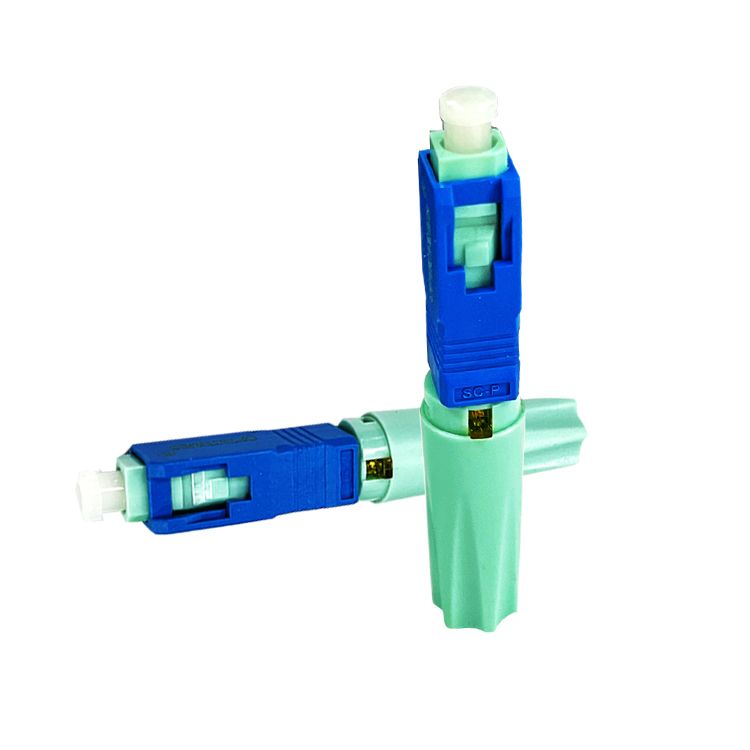 Gpon Optical Fiber Communication System Fiber Optic SC Fast Connector Quick Connector Ftth Connector