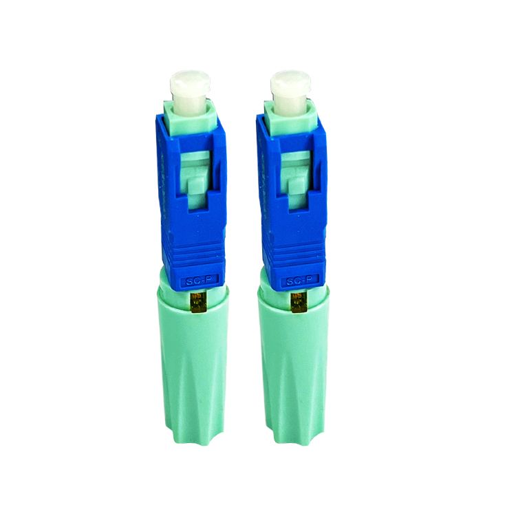 Gpon Optical Fiber Communication System Fiber Optic SC Fast Connector Quick Connector Ftth Connector