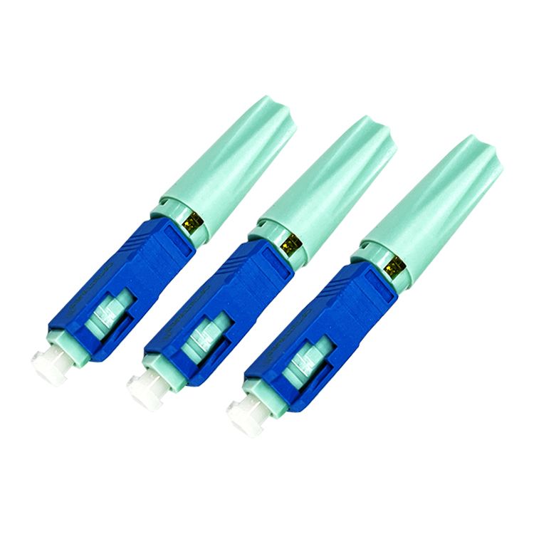 Gpon Optical Fiber Communication System Fiber Optic SC Fast Connector Quick Connector Ftth Connector